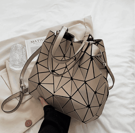 Sac à main géométrique pour femme - Style moderne avec une touche de fantaisie